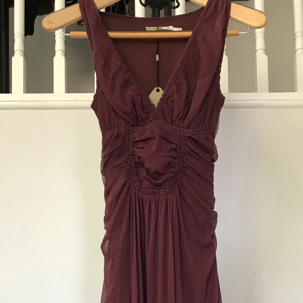 MaxStudio Maroon Dress - Picture 4 of 10